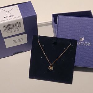 SOLD - Swarovski Rose Gold Pendant